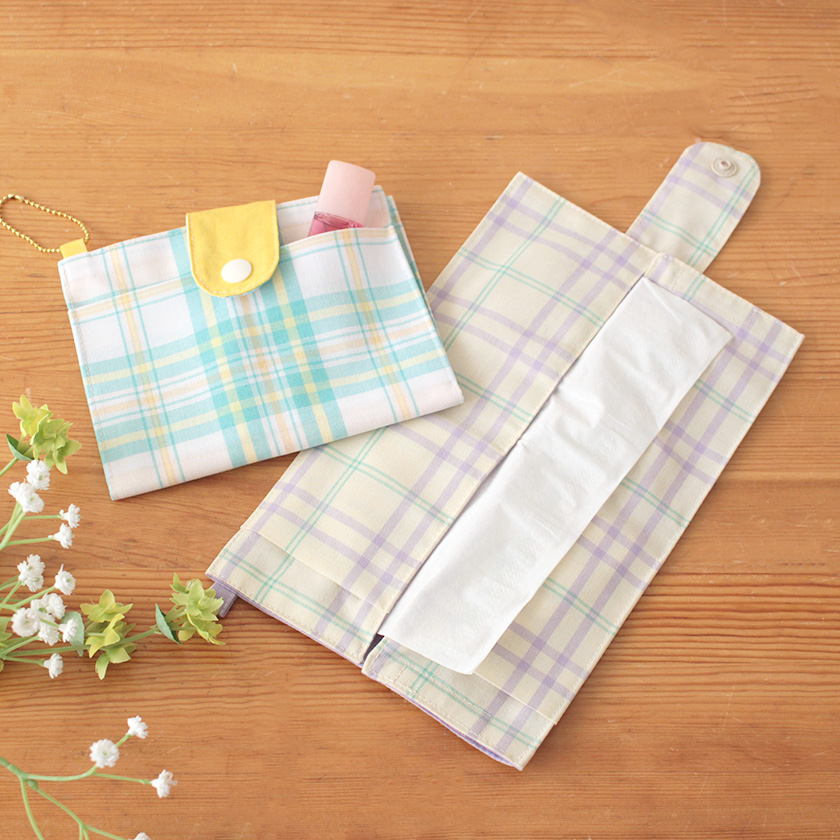 ベリベリ折りたたみティッシュケース