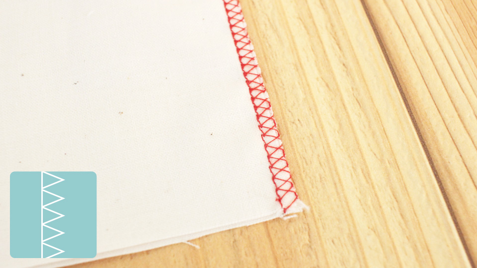 裁ち目かがり 端処理