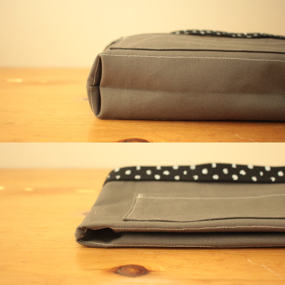 トーカイオリジナル新作ソーイングレシピ「バッグインバッグ」マチ