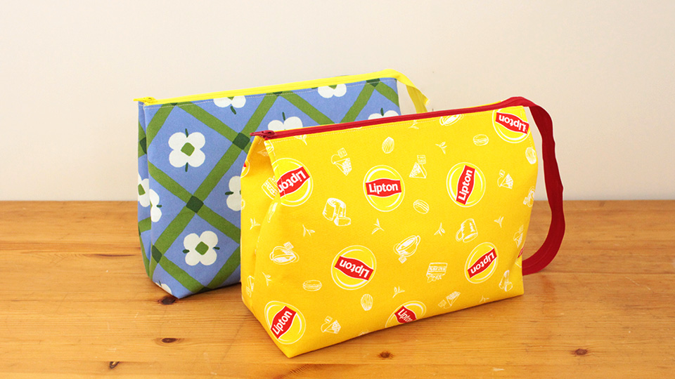 モバ編みポーチ メイン