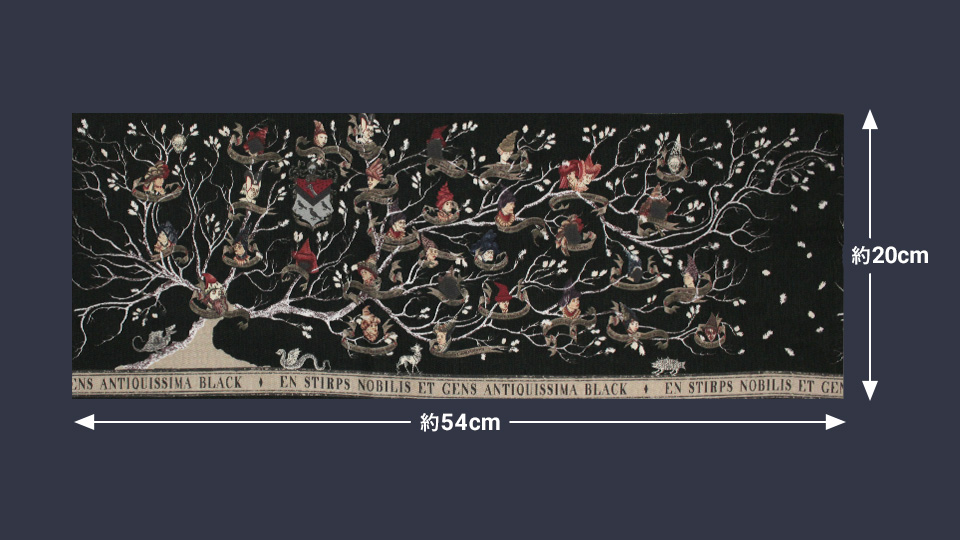 ブラック家の家系図　１柄