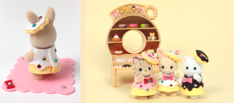 ドーナツトリオ【シルバニアファミリー×トーカイハンドメイドワークショップ】