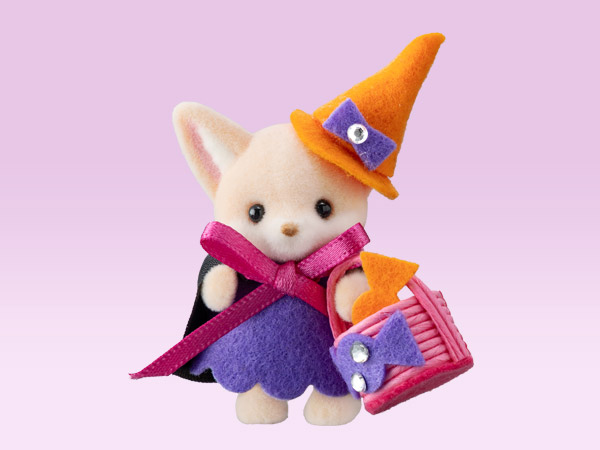 シルバニアファミリー カンタン手作りキット トリックオアトリート!コスチューム パープル