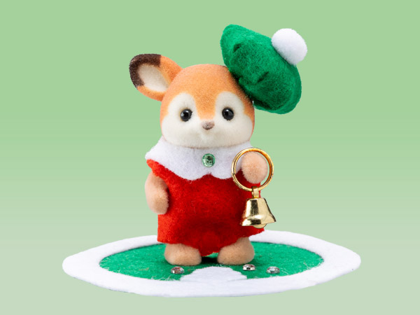 シルバニアファミリー カンタン手作りキット クリスマスコーラスコスチューム パープル