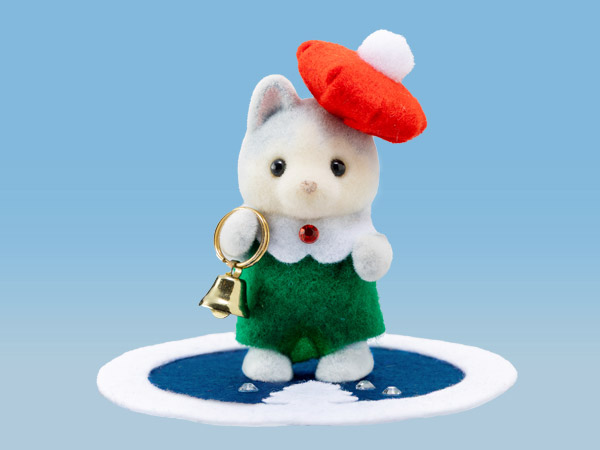 シルバニアファミリー カンタン手作りキット クリスマスコーラスコスチューム ピンク