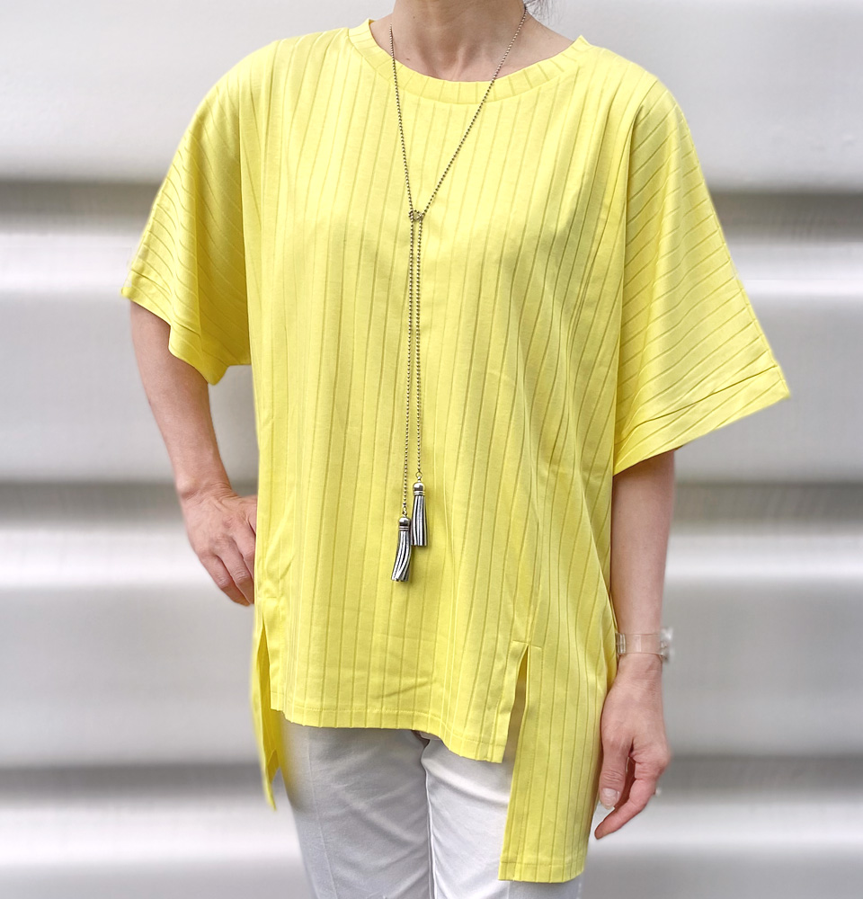 クライ・ムキ式ソーイングスクールのフリーパターン T-466 ゆったりドルマン