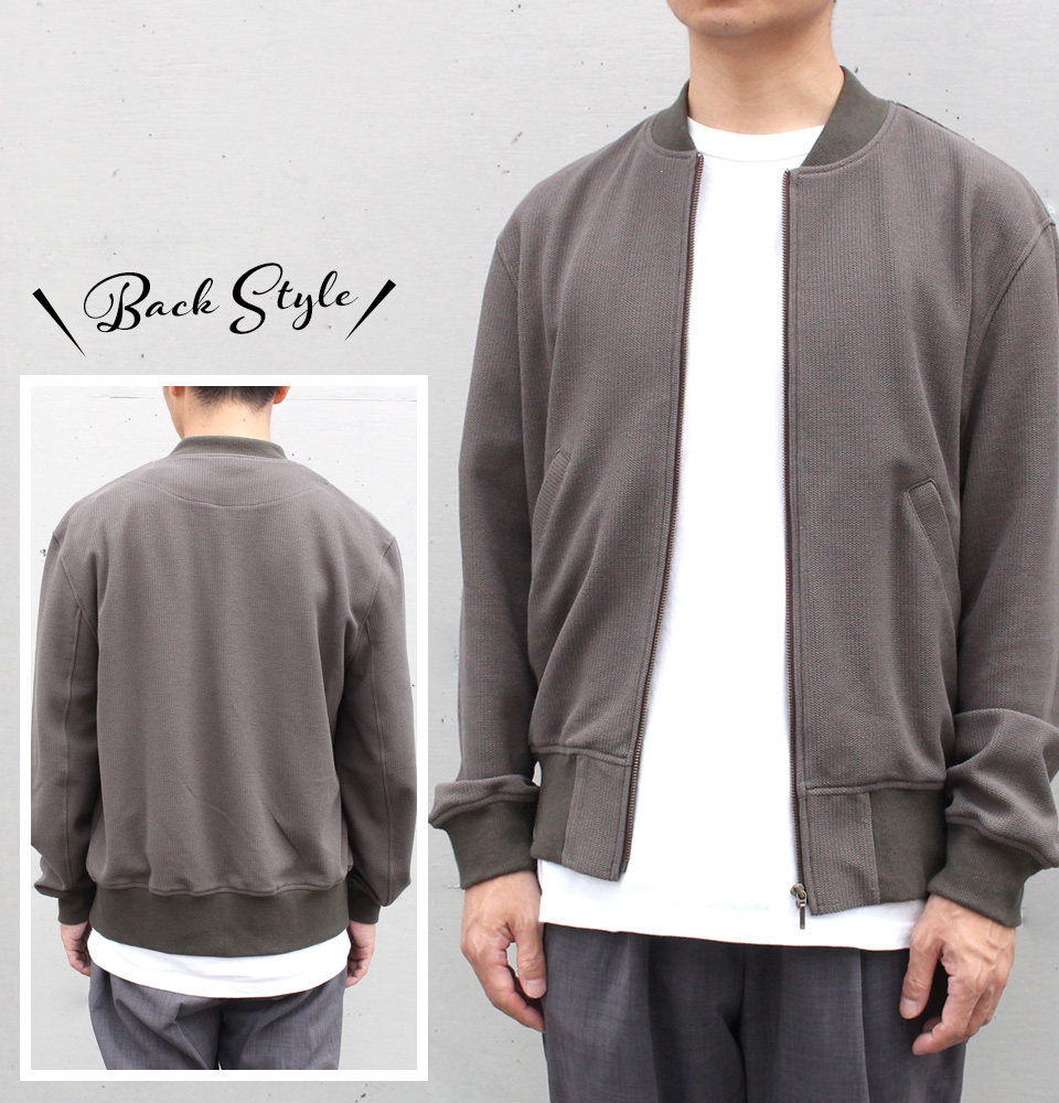 クライ・ムキ式ソーイングスクールのフリーパターン MJK-465 メンズブルゾン