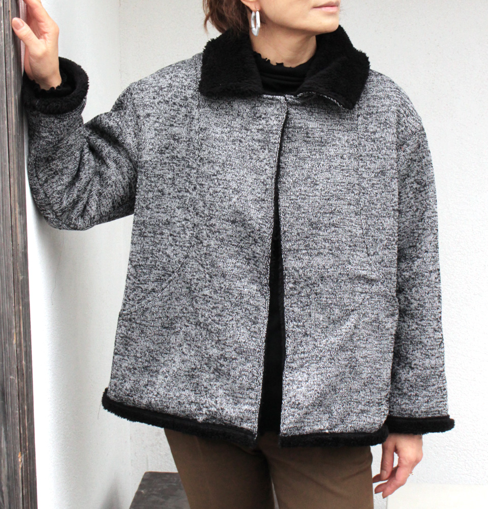 クライ・ムキ式ソーイングスクールのフリーパターン JK-477 トッパー