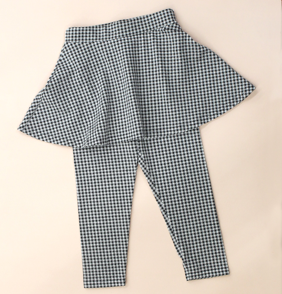 クライ・ムキ式ソーイングスクールのフリーパターン KPT-475 キッズスカッツ