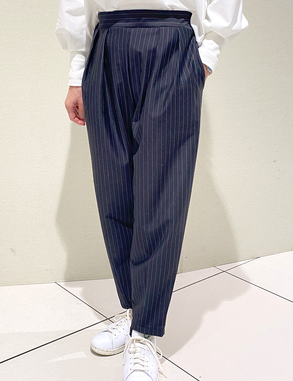 クライ・ムキ式ソーイングスクールのフリーパターン PT-491 キャロットパンツ