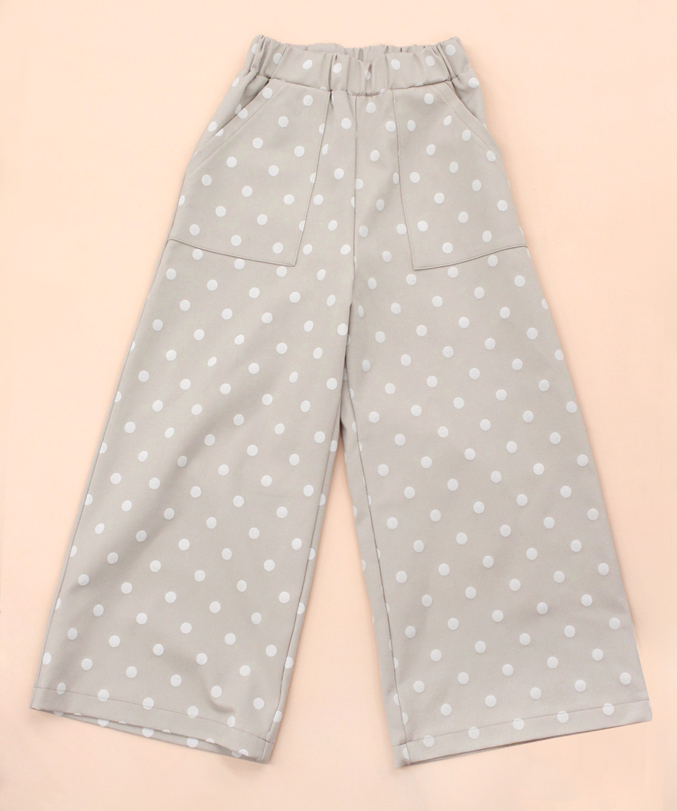 クライ・ムキ式ソーイングスクールのフリーパターン KPT-496 ジュニア ペインターパンツ