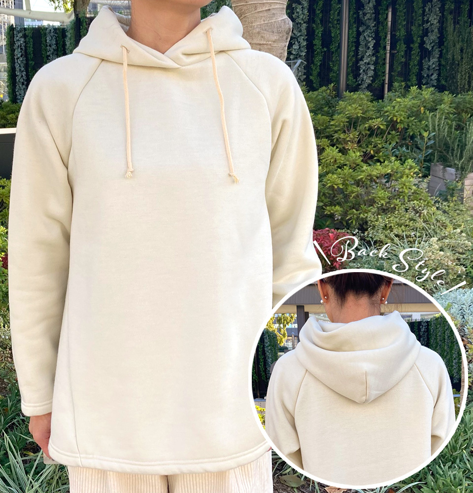 クライ・ムキ式ソーイングスクールのフリーパターン T-527 フレアパーカー