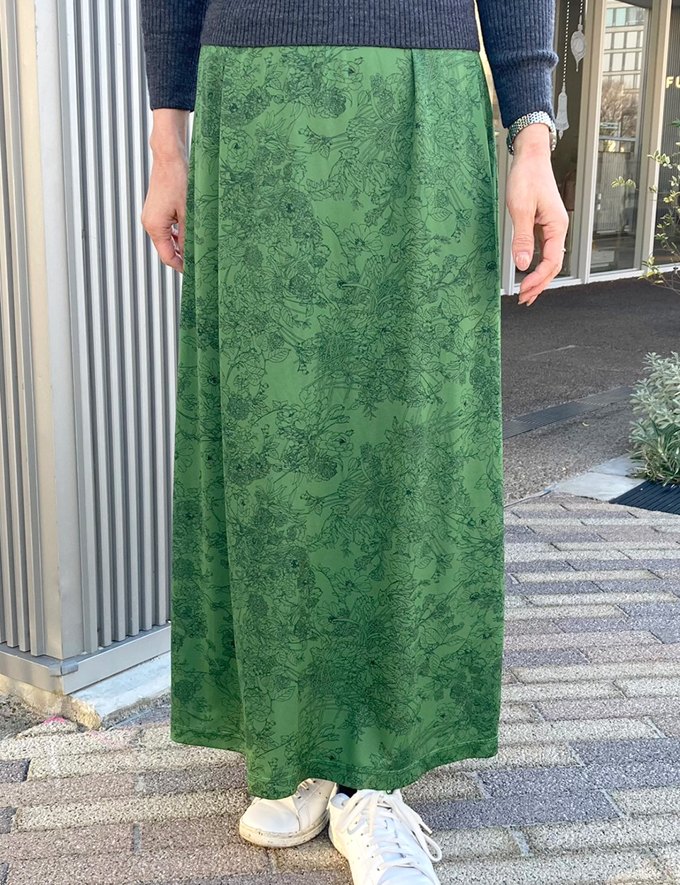 クライ・ムキ式ソーイングスクールのフリーパターン SK-535 フレアスカート