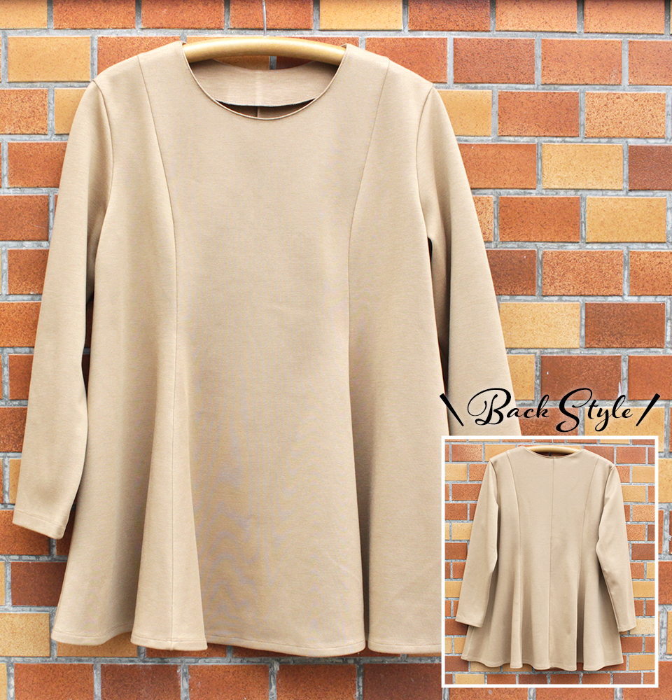 クライ・ムキ式ソーイングスクールのフリーパターン LT-589 プリンセスチュニック