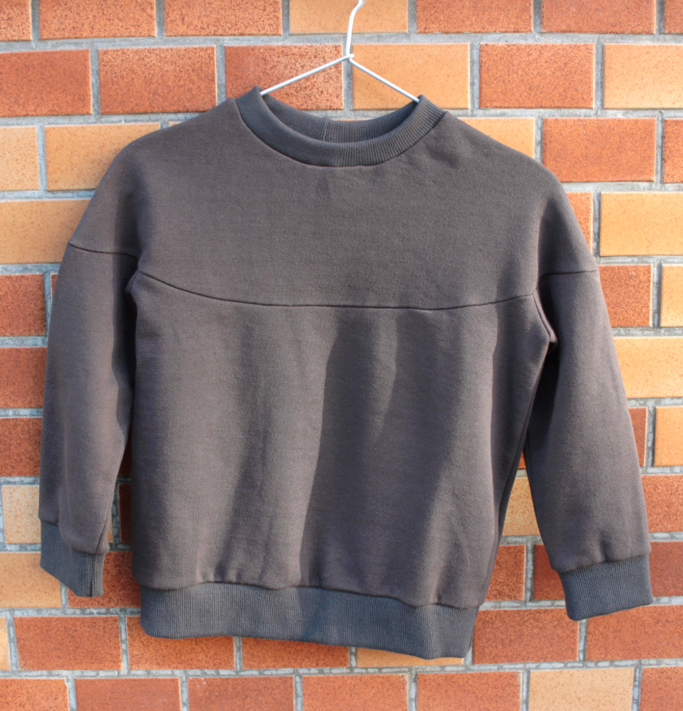 クライ・ムキ式ソーイングスクールのフリーパターン KT-611 ランドヨークプル（キッズ）