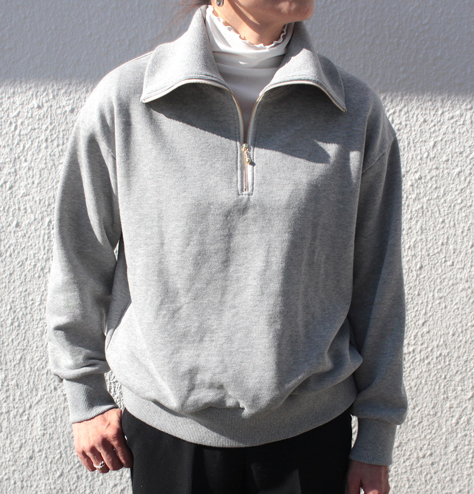 クライ・ムキ式ソーイングスクールのフリーパターン T-614 ハーフジッププル
