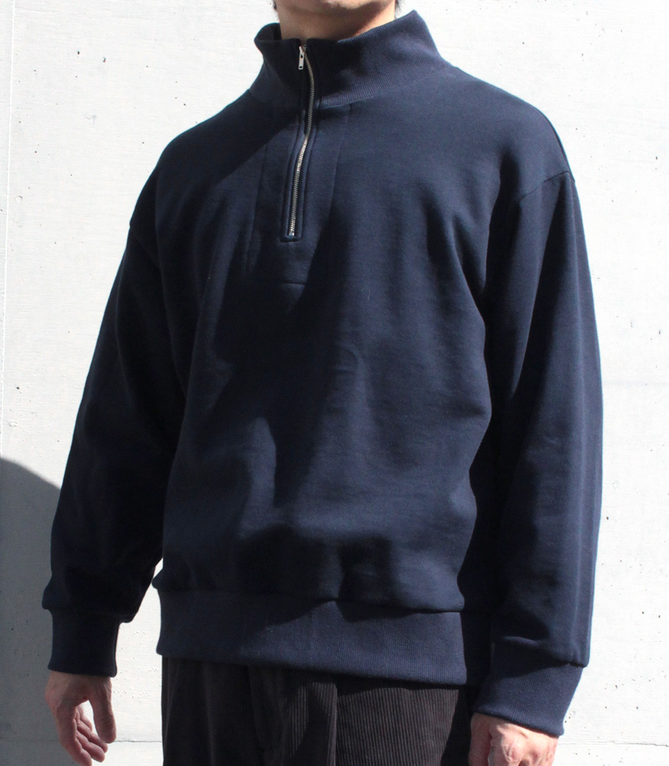 クライ・ムキ式ソーイングスクールのフリーパターン MT-629 メンズハーフジップ