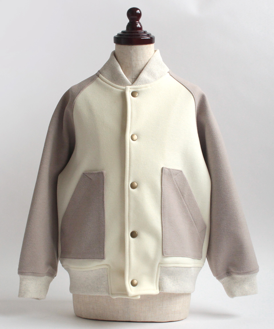 クライ・ムキ式ソーイングスクールのフリーパターン KJK-655 キッズスタジャン