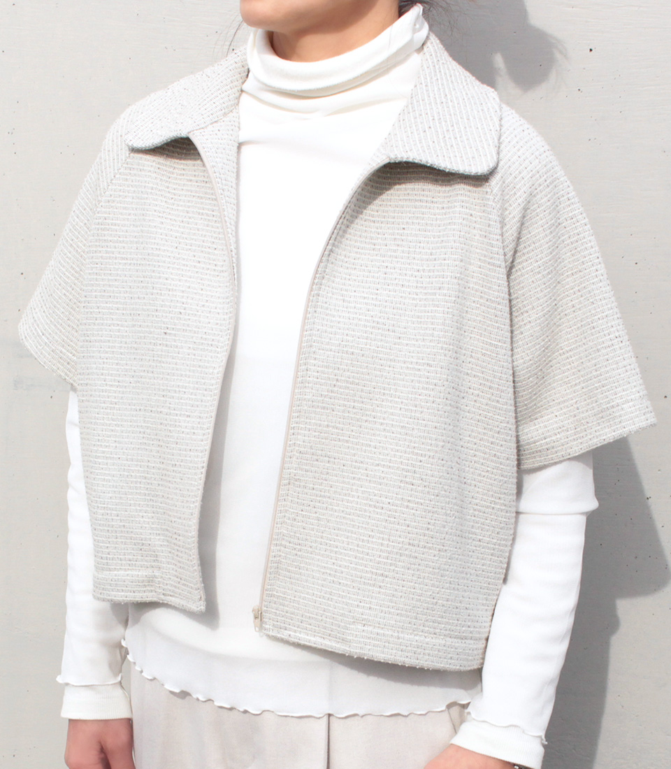 クライ・ムキ式ソーイングスクールのフリーパターン JK-672 ショートブルゾン