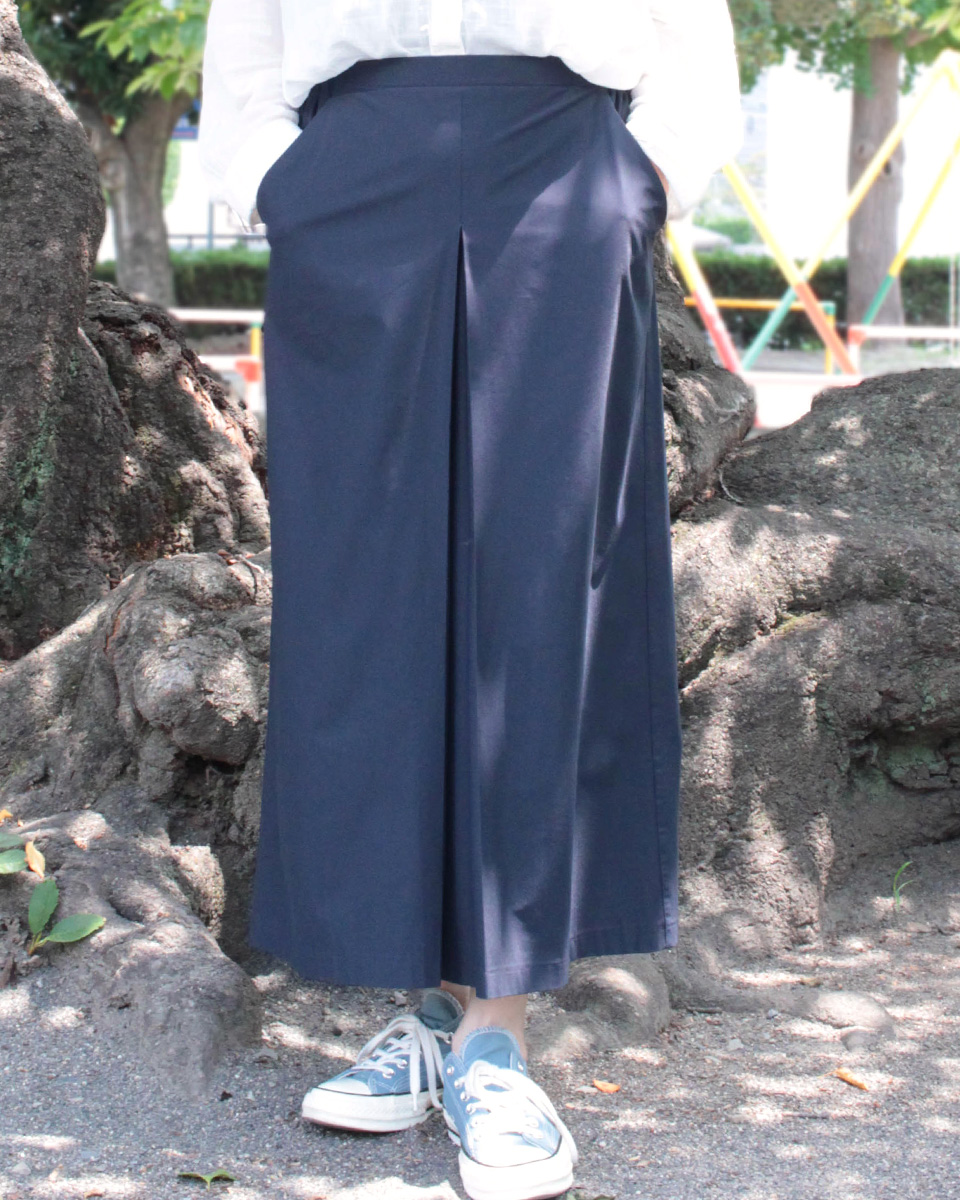 クライ・ムキ式ソーイングスクールのフリーパターン SK-699 ワンボックスプリーツ