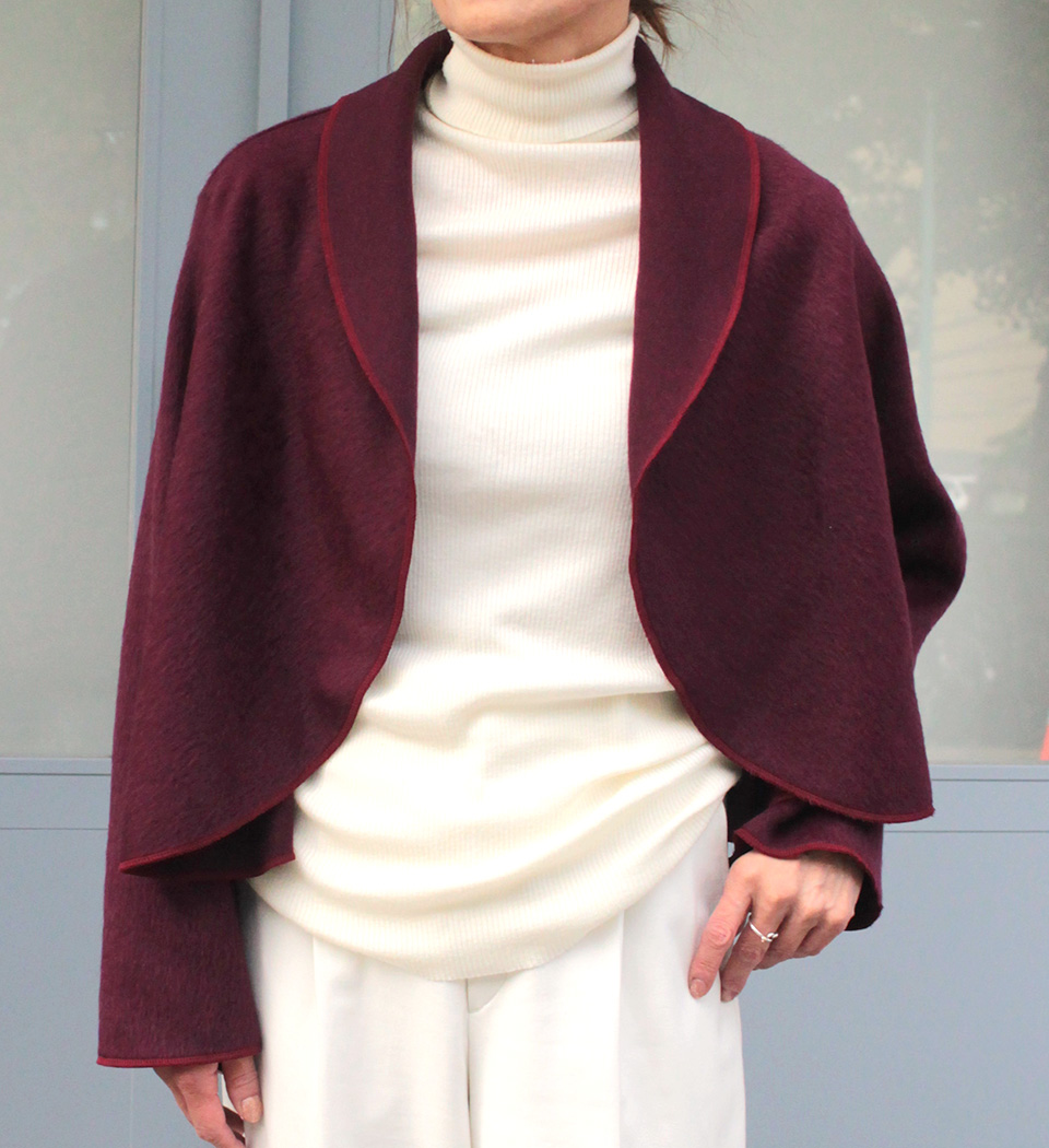 2025年12月のフリーパターン CD-712 フレアボレロ