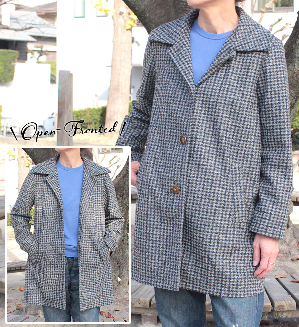 2025年12月のフリーパターン CT-714 裏付きステンカラーコート