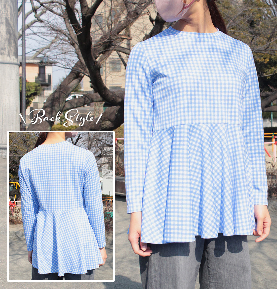 2026年2月のフリーパターン T-723 サークルフレアプル