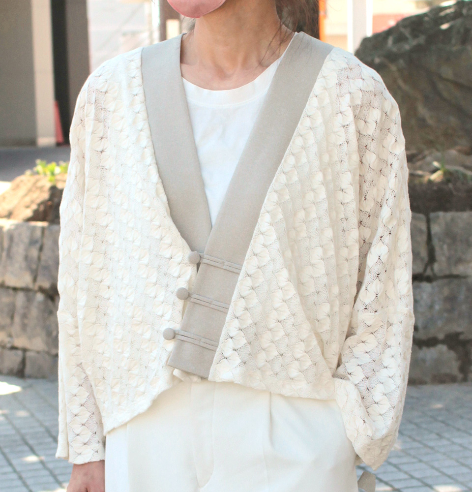 2026年3月のフリーパターン CD-727 シノワズリーカーデ