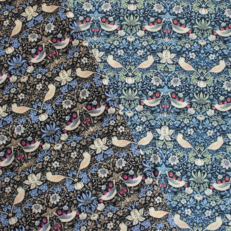 いちご泥棒（William Morris） スムースニットプリント