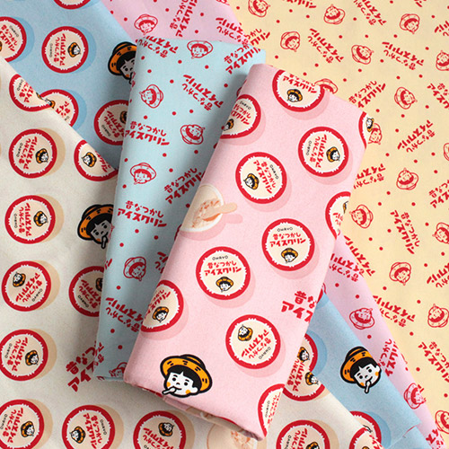 昔なつかしアイスクリン オックス生地 １ｍカット