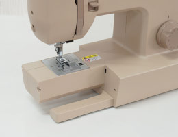 シンプルミシン「Dorothy-ドロシー-」カフェオレ機能 フリーアーム