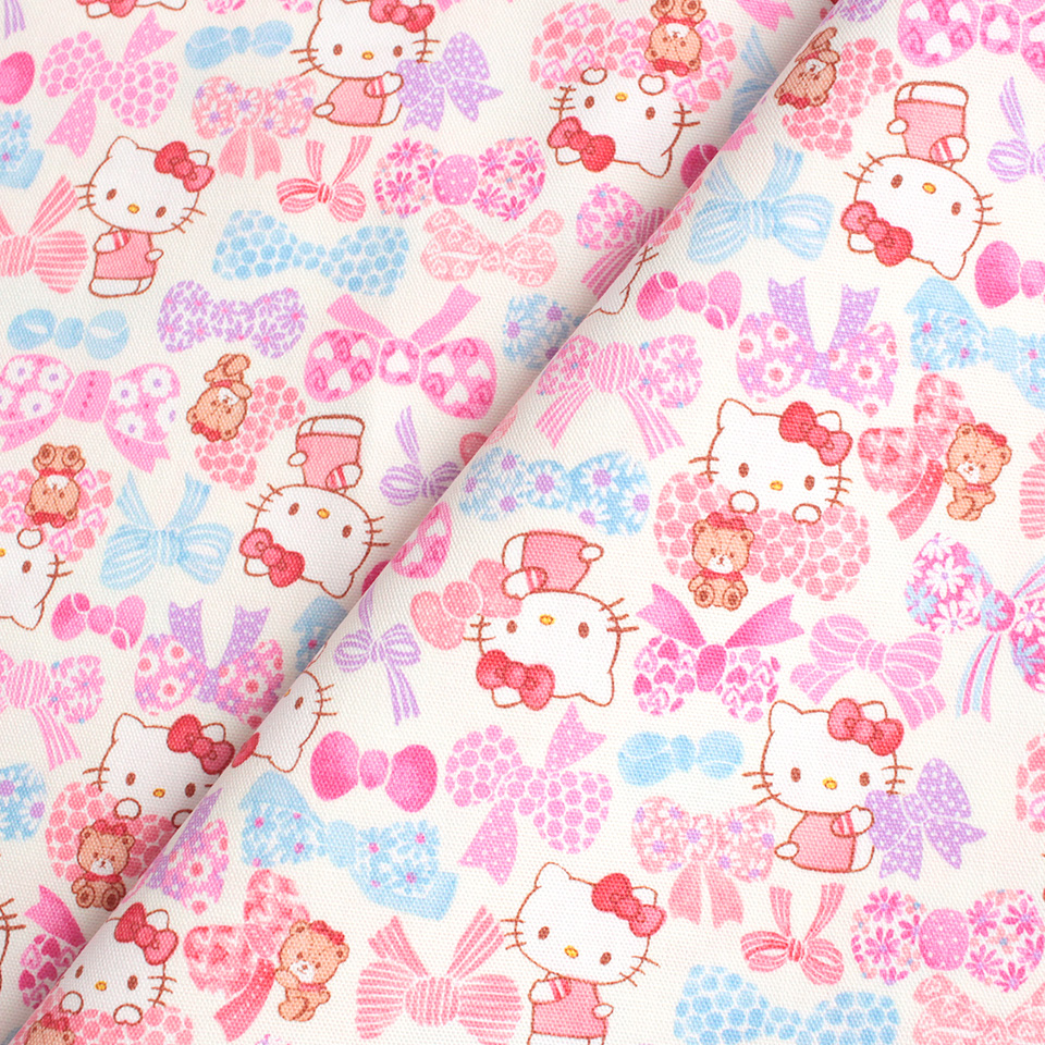 サンリオキャラクターズ×ソノピエナ オックスプリント生地