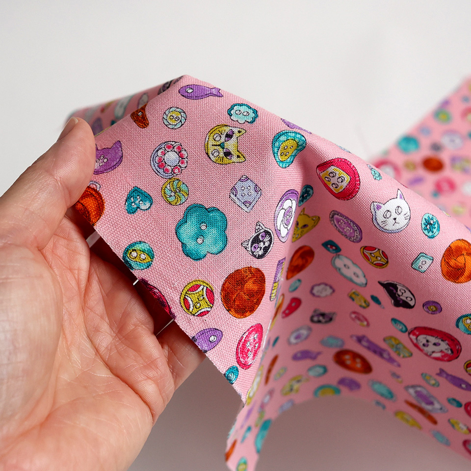オリジナル　縫い付けタイプ二枚 にゃんともカワイイSEWING カットクロス 30×50cm｜手芸専門店クラフト