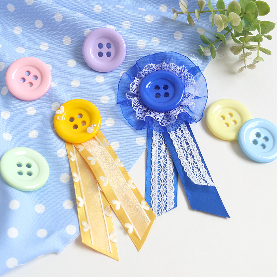 四つ穴ボタン 40mm｜手芸専門店クラフトハートトーカイのハンドメイド