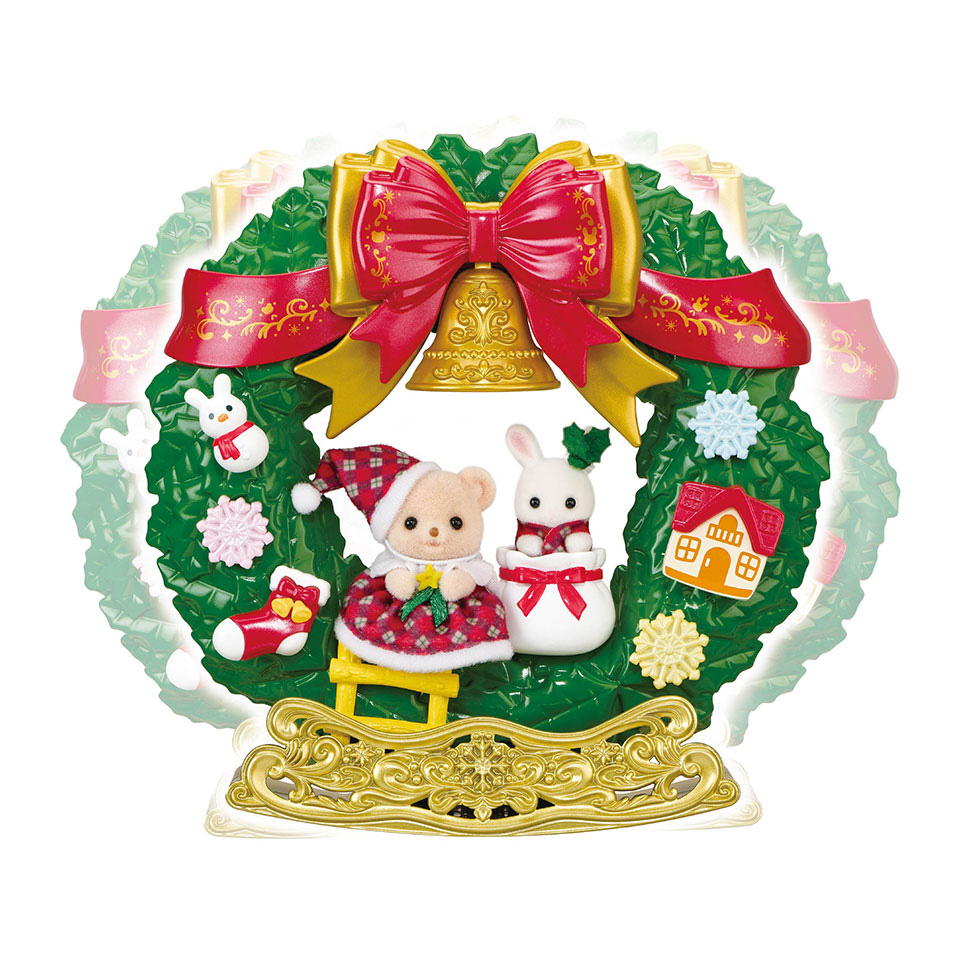 2.クリスマスリース シルバニアファミリー ロッキングクリスマスリース｜手芸専門店